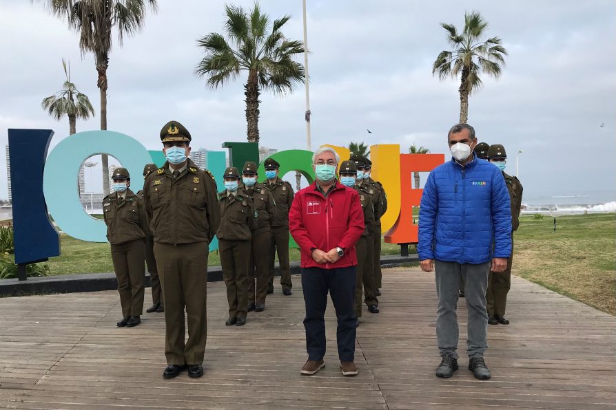 Doce carabineros llegan para reforzar dotación de la Primera Zona Tarapacá