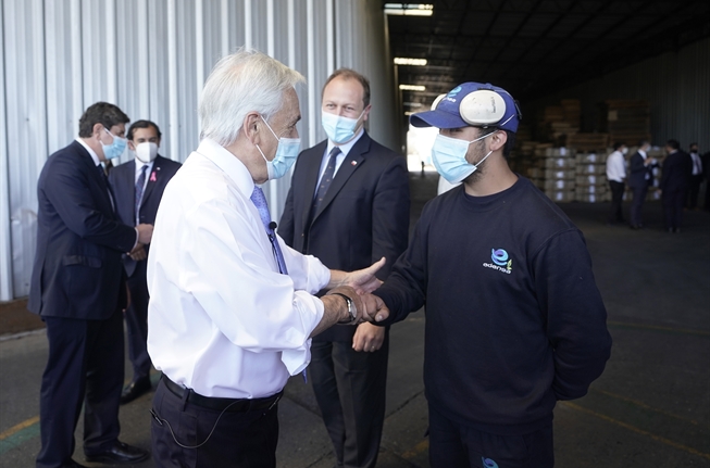 Presidente Piñera da inicio a pago de IFE Laboral: “El trabajo es un camino de dignidad, de realización personal, es una forma de poder hacer aportes útiles e integrarnos”