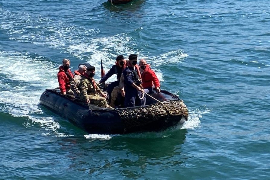 Autoridades civiles y militares conmemoraron el 142° aniversario del desembarco, asalto y toma de Pisagua