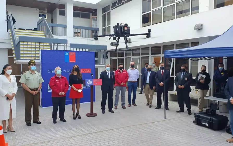 Subsecretaría de Prevención del Delito inaugura Central de Monitoreo de Drones en Tarapacá