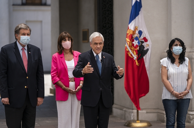 Presidente Piñera anuncia nuevo proyecto de ley de Sala Cuna y la extensión del Subsidio Protege