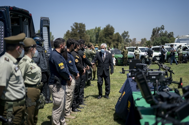 Presidente Piñera destaca nueva Ley de Modernización de las Policías, que fortalece la gestión y el control del orden público