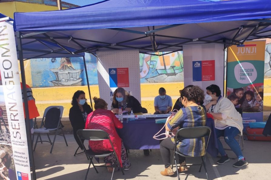 Gobierno en Terreno se instaló en la población Raúl Rettig en Alto Hospicio