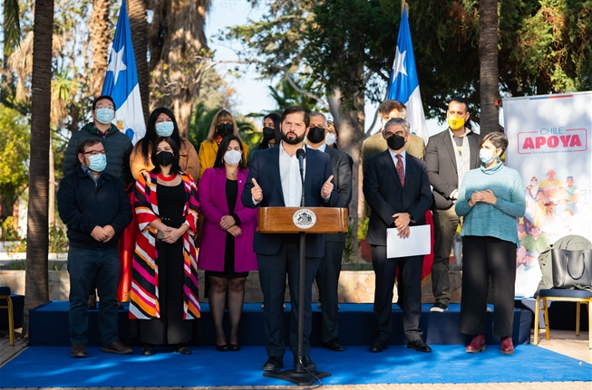 Presidente presenta paquete de medidas energéticas para ayudar a familias durante el invierno