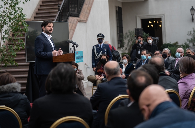 Presidente Boric en acto en el que se promulgó alza del Salario Mínimo: “Siempre estarán abiertas las puertas del diálogo porque queremos ser el Gobierno de las y los trabajadores”