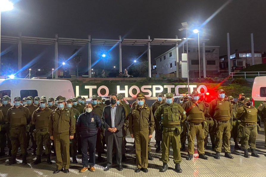 Plan de Reforzamiento Dinámico de Carabineros ancló en Alto Hospicio