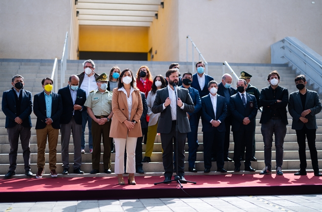 Presidente de la República, Gabriel Boric Font, encabeza en Arica el primer Consejo Nacional de Seguridad Pública