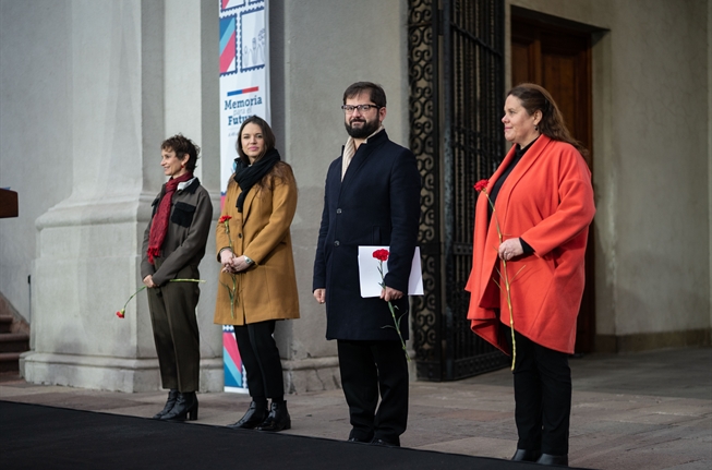 Presidente de la República, Gabriel Boric Font, conmemora los 49 años del Golpe de Estado en Chile