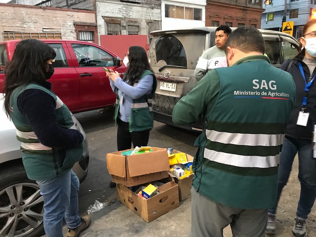 SAG decomisó 331 kilos de productos agrícolas en fiscalización coordinada por la DPR de Tarapacá