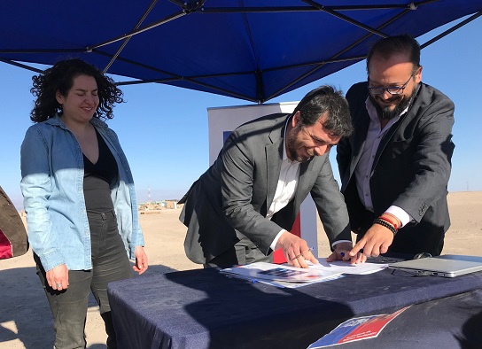 Delegación Presidencial recibió terreno para instalación de centro de decomisos en Huara