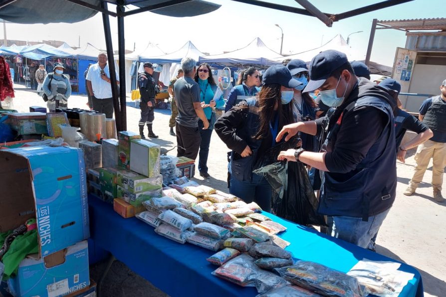 Más de 250 kilos de fármacos decomisan en feria La Quebradilla