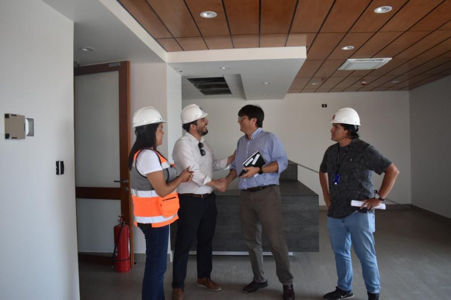 Delegado realizó visita inspectiva a construcción de Fiscalía Local de Alto Hospicio