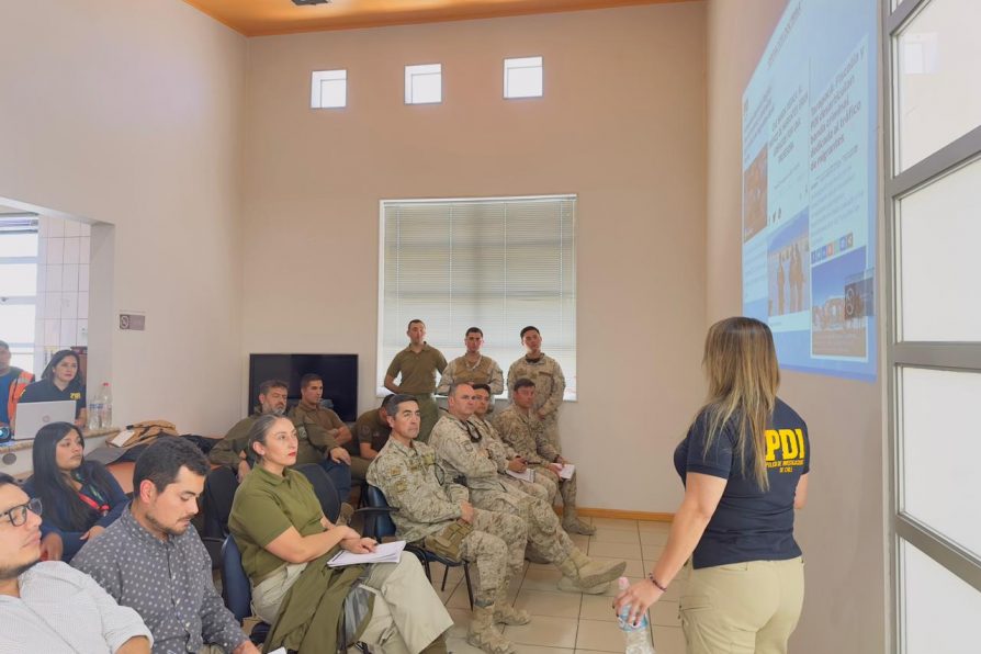 Capacitaciones impulsadas por el Consejo Regional contra el Crimen Organizado convocaron a más de 70 personas en Iquique y Colchane