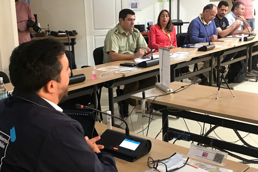 Gobierno monitorea trabajos tras rotura de tubería de agua potable en Iquique