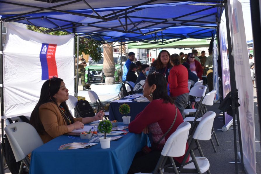 Calles Sin Violencia: Delegado encabezó lanzamiento de pilar Estado Presente con Plaza de Seguridad en Alto Hospicio