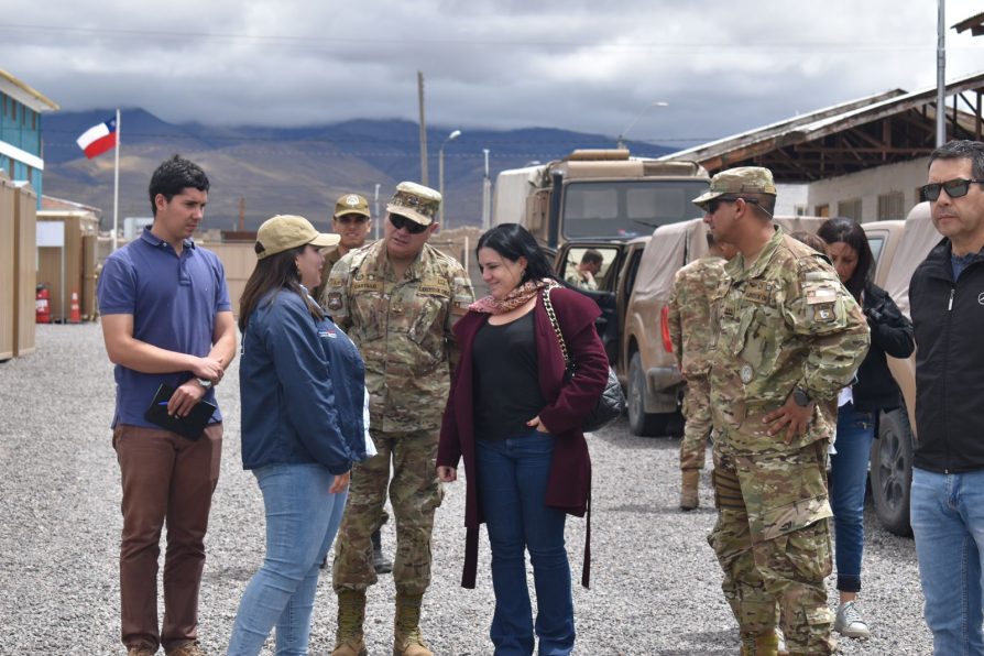 Delegada (s) acompañó a fiscal regional a visita de terreno en Colchane donde se ubicará Fiscalía de Frontera de Tarapacá