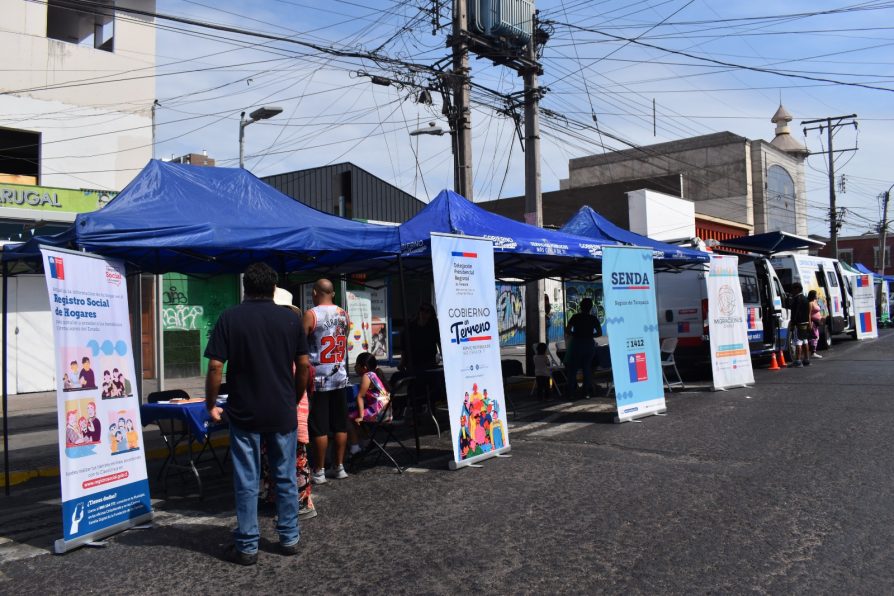 Gobierno entregó información de seguridad en sector de Mercado Centenario de Iquique  