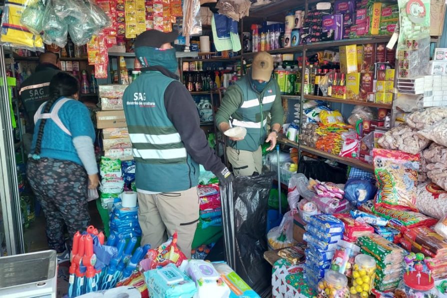 Decomiso de productos agrícolas de contrabando y 24 infracciones de tránsito en fiscalizaciones en Iquique y Alto Hospicio