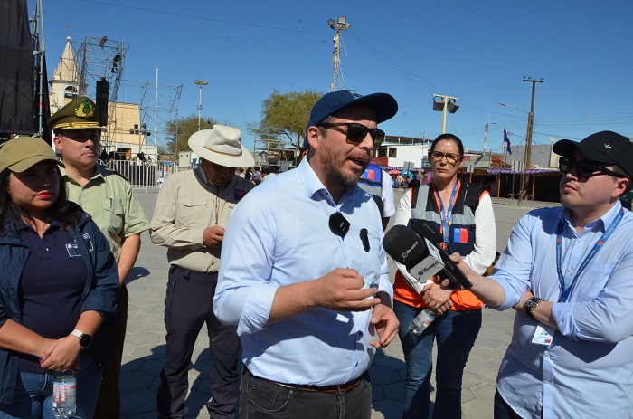 “Hemos generado las condiciones para albergar una fiesta tan importante como La Tirana”