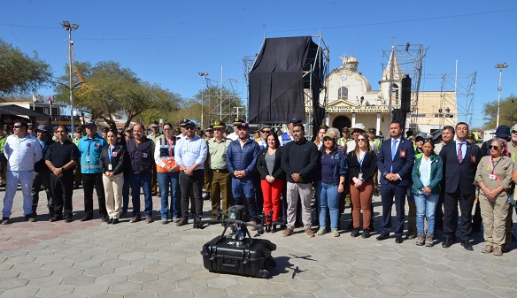 Autoridades informan del plan preventivo y de seguridad para la celebración de la Fiesta de La Tirana