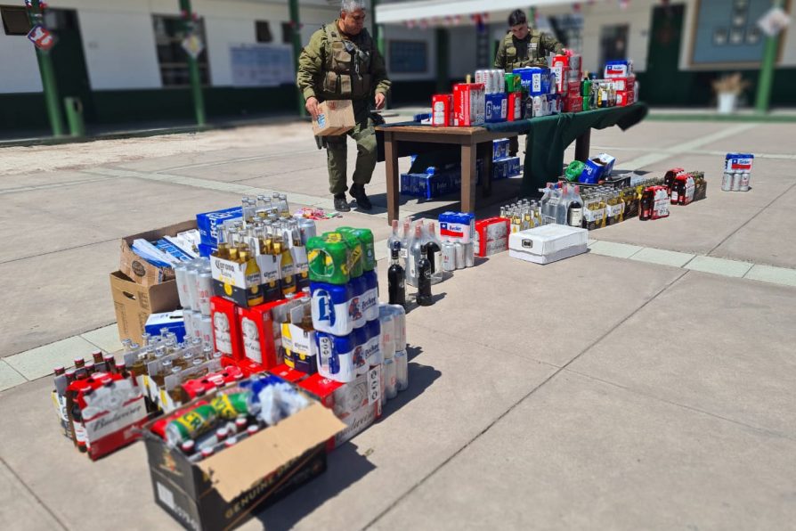 Masivo decomiso de cervezas en fiscalización en Alto Hospicio