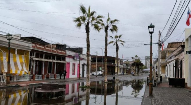 Declaran Alerta Amarilla para comunas de Iquique, Alto Hospicio y Huara por precipitaciones