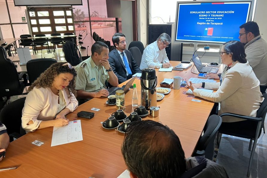 24 de junio: Simulacro de sismo y tsunami en el sector educacional