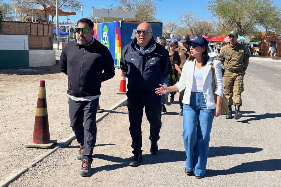 Delegada presidencial coordina dispositivos para Fiesta de La Tirana
