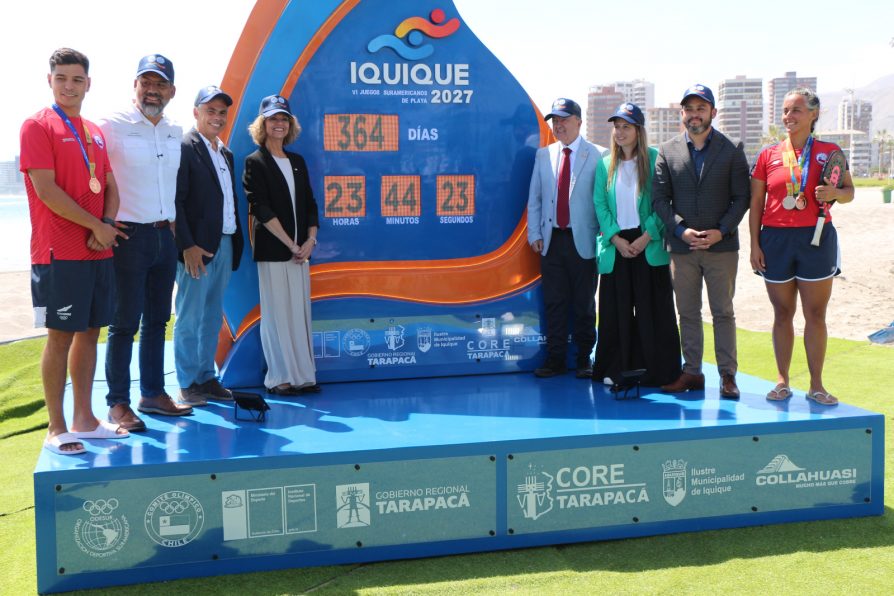 Cuenta regresiva para Juegos Suramericanos de Playa Iquique 2027 ya esta en marcha