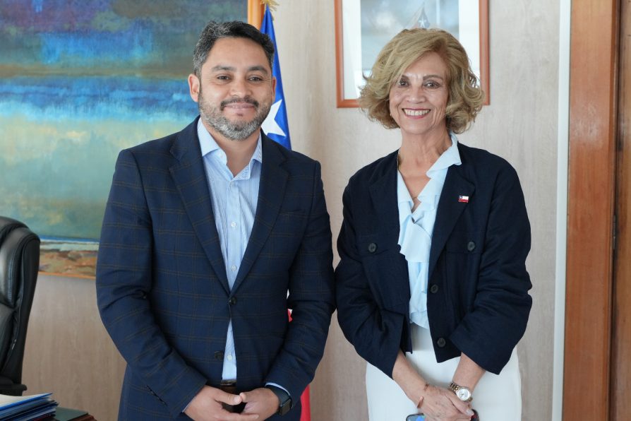 Delegada presidencial en “modo agenda”