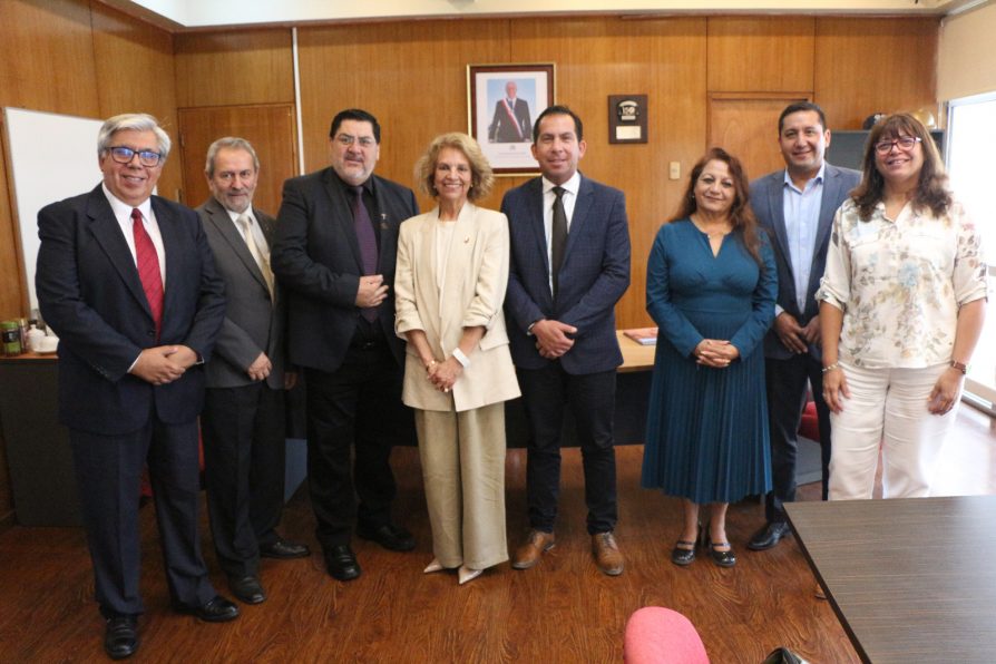 Delegada presidencial con Unidad de Pastores Evangélicos