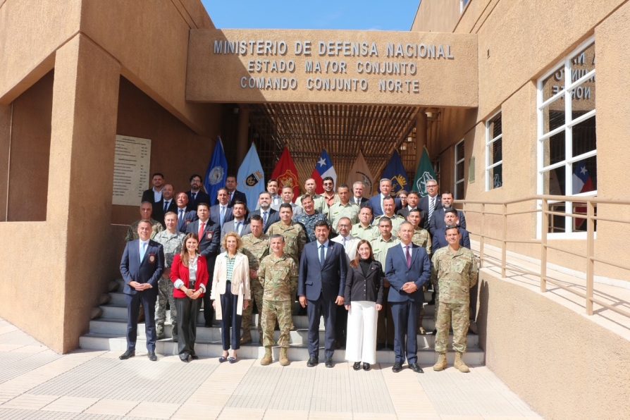 Delegación presidencial impulsa coordinación interagencial frente a los desafíos de seguridad en frontera