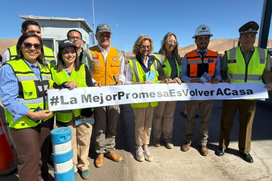 DELEGADA PRESIDENCIAL DE TARAPACÁ ENCABEZA REFORZAMIENTO DE CAMPAÑA DE SEGURIDAD VIAL “LA MEJOR PROMESA ES VOLVER A CASA” EN RUTA 16