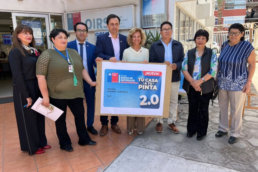 DELEGADA PRESIDENCIAL REGIONAL ENCABEZA LANZAMIENTO DE LA TARJETA BANCO DE MATERIALES 2.0